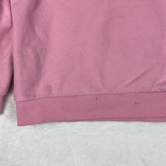 Guess Unicorn Sweater Girls Medium Pink Crewneck Pullover Sequin Casual - Picture 6 of 10